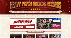 Desktop Screenshot of heavypsychsounds.com